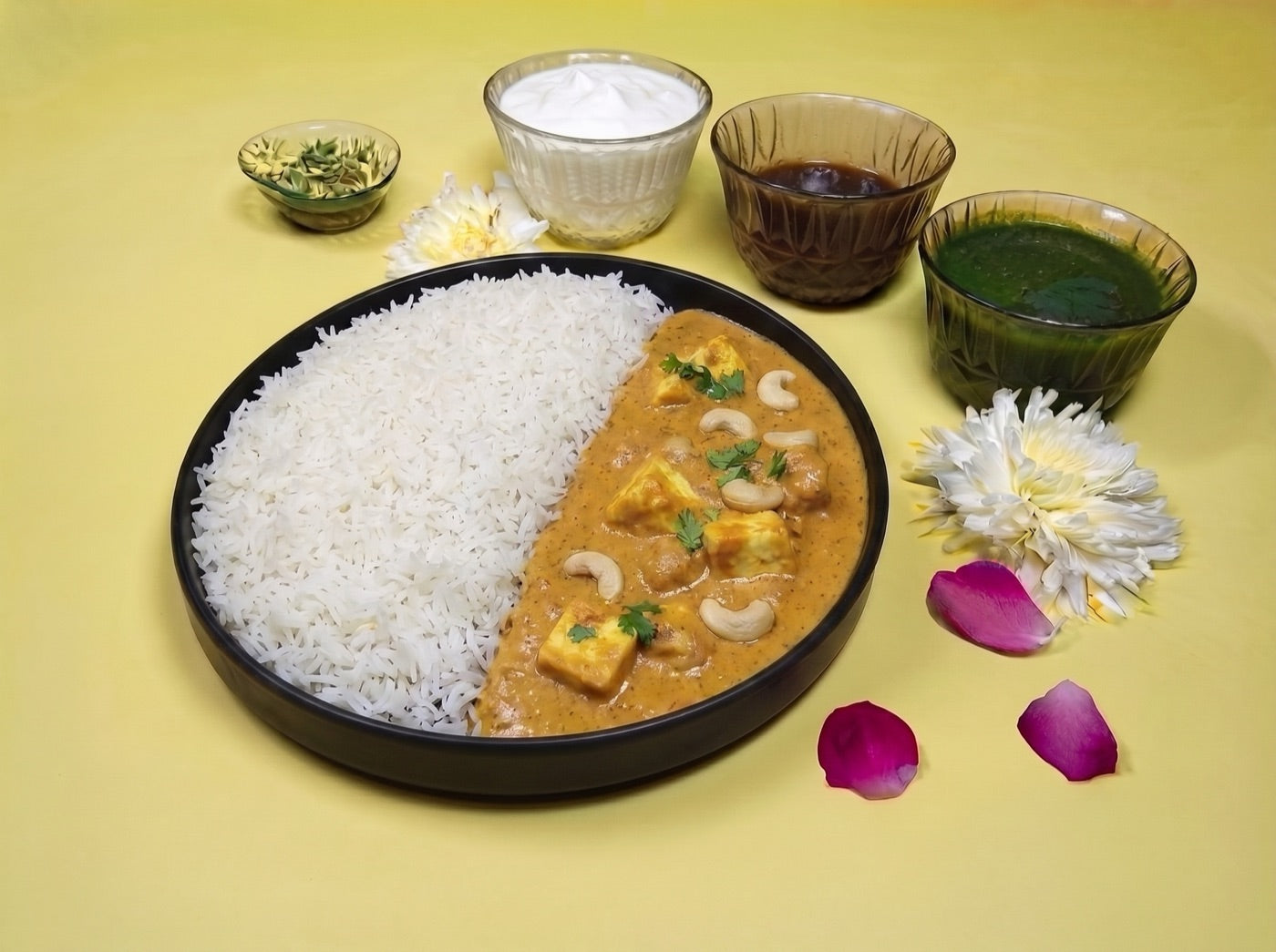 Shahi Paneer with Rice